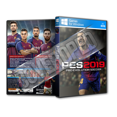 Pes 19 Pc Game Cover Tasarımı